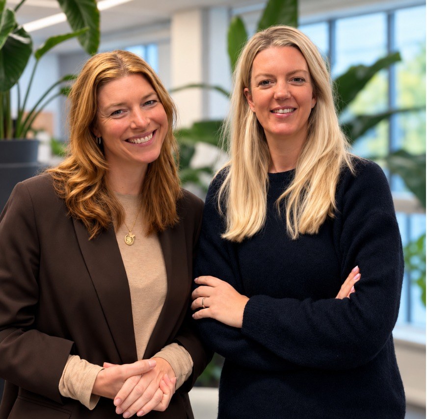 Karin van der Gragt (left) and Denise Wit (right)
